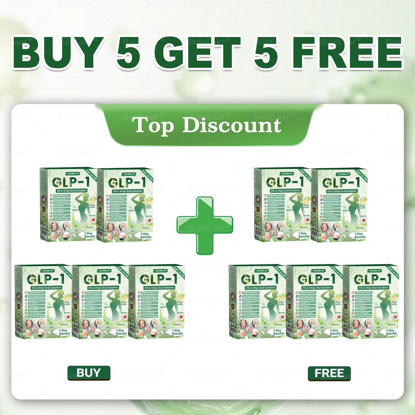 🇺🇸BuildLeaf® has a surprise upgrade just for you! You've already got an amazing offer but now you've unlocked an even better one:You'll get a massive 50% off your next purchase - for the next two minutes only!