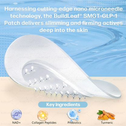 🏥FDA Store |❤️𝐵uil𝗱𝐿ea𝐟® 𝑮𝐋𝑃-1 Slim & Firm 𝑁ano 𝑀icroneedle 𝑃atch with Collagen,Turmeric&Matrixyl 3000 丨Obesity,Cardiovascular Diseas, Diabetes, Sleep Apnea, Joint Problems and More